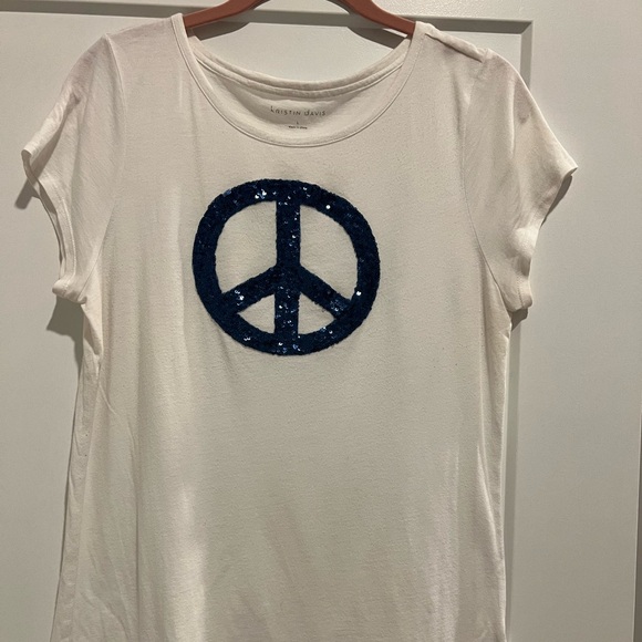 Large peace sign tee - Picture 1 of 3